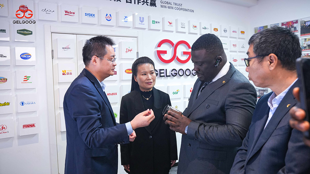 Picture with Mr. Frank Amoakohene, Governor of the Ashanti Region of Ghana